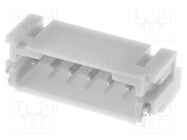 Connector: wire-board; socket; male; PIN: 6; PH; Pitch: 2mm; SMT; 100V JST