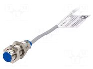 Sensor: inductive; OUT: NAMUR; 0÷2mm; 7÷18VDC; M12; Connection: lead SELS