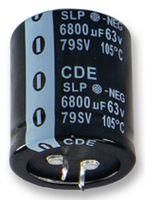 CAP, 4700┬╡F, 50V, ALU ELEC, SNAP IN