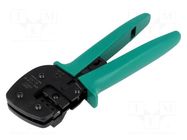 Tool: for crimping; steel; 0.5mm2,0.75mm2,1.25mm2; terminals JST