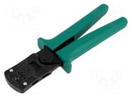 Tool: for crimping; 16AWG,18AWG,20AWG; steel; terminals; VH JST