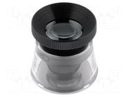 Desk magnifier; Mag: x22; Lens: Ø32mm ENGINEER