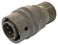 CIRCULAR CONNECTOR, PLUG, 14-12, CABLE