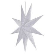 paper LED star for hanging, 60 cm, indoor, EMOS