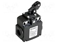 Limit switch; plastic roller Ø14mm; NO + NC; 10A; max.500VAC PIZZATO ELETTRICA