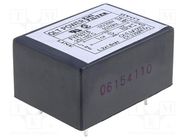 Filter: anti-interference; 250VAC; Cx: 100nF; Cy: 3.3nF; 1.8mH; THT QLT POWER