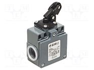 Limit switch; plastic roller Ø14mm; NO + NC; 10A; max.500VAC PIZZATO ELETTRICA