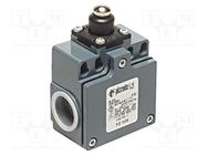 Limit switch; rubber seal,pin plunger Ø10mm; NO + NC; 10A; IP67 PIZZATO ELETTRICA