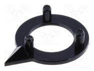 Pointer; polyamide; black; 10mm; -20÷70°C RITEL