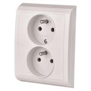 Double Socket PRAKTIK 4FN15066.901B, Tesla Stropkov