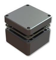 ENCLOSURE, ALU, 125X125X80MM, IP68