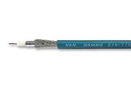 COAXIAL CABLE, MINI, BLUE, PER M