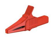 CROCODILE CLIP, 20MM, RED, 32A