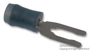 CRIMP TERMINAL, FORK, #6, 14AWG, BLUE