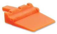 WEDGELOCK, 3 WAY, ORANGE, THERMOPLASTIC