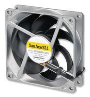 FAN, 92X92X25MM, 12VDC, 59.7CFM, 37DBA