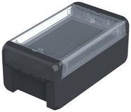 ENCLOSURE, PC, GRAPHITE GREY, CLEAR LID