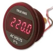 VOLTMETER, PANEL, LED, 85-264VAC
