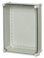 ENCLOSURE, PC, GRY, CLR LID, 380X280X130