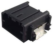 AUTOMOTIVE CONN, RIGHT ANGLE PLUG, 4POS