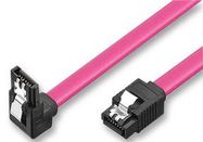 CABLE ASSY, 7P SATA PLUG-R/A PLUG, 0.25M