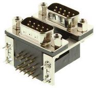 CONNECTOR, D SUB, PLUG/PLUG, 50POS