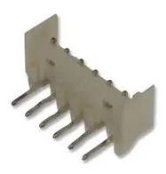 CONN, R/A HEADER, 6POS, 1ROW, 2MM