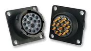 CONNECTOR, CIRCULAR, RCPT, 15POS, PANEL