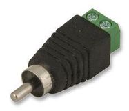 ADAPTOR, PHONO PLUG-TERMINAL BLOCK