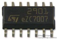 COMPARATOR, QUAD, 1.3US, SOIC-14