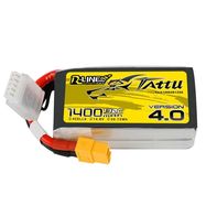 Battery Tattu R-Line 4.0 1400mAh 14.8V 130C 4S1P XT60, Tattu