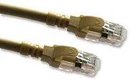 PATCH LEAD, CAT6A, BEIGE, 2M