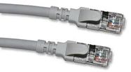 PATCH LEAD, CAT6A, GREY, 10M