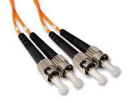 LEAD, FIBER OPTIC, ST/ST SIMPLEX, 1M