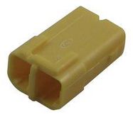 CONNECTOR, HOUSING, RCPT, 2POS, 1ROW