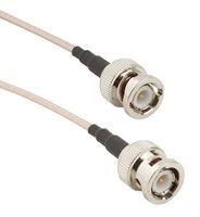 COAX CABLE, BNC PLUG-BNC PLUG, 6"