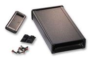 ENCLOSURE, PCB BOX, ALUM, BLACK