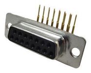 CONNECTOR, D SUB, RCPT, 15POS