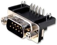 CONNECTOR, D SUB, PLUG, 9POS