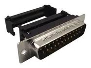 CONNECTOR, D SUB, PLUG, 25POS