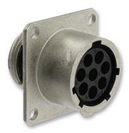 CONNECTOR, CIRCULAR, RCPT, 8POS, PANEL