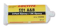 EPOXY E01 A&B, TUBE, 50ML, CLEAR, 2-PART