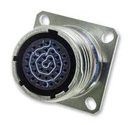 CONNECTOR, CIRCULAR, RCPT, 4POS, PANEL