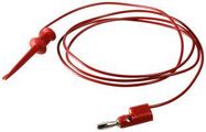 TEST LEAD, RED, 1.219M, 60V, 5A