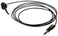 TEST LEAD, BLK, 1.524M, 60V, 5A