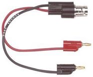 TEST LEAD, BLK, RED, 139.7MM, 500V