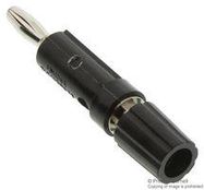 ADAPTOR, BINDING POST-BANANA PLUG, BLACK