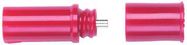 BANANA PLUG, SHEATHED, 15A, RED