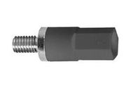 ADAPTOR, BANANA JACK-6/32" SCREW, BLACK