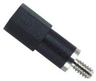 ADAPTOR, BANANA JACK-6/32" SCREW, ORANGE